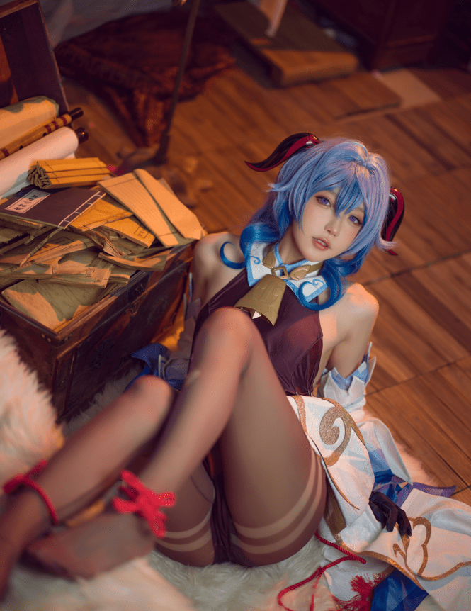 阿包也是兔娘–NO.040 11月舰长《原神甘雨》[30P-374MB]