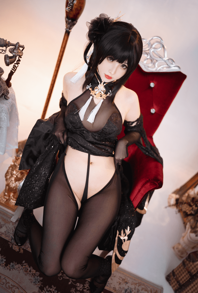 rioko凉凉子 – NO.97 黑白镇海双人 [35P1V-560MB]