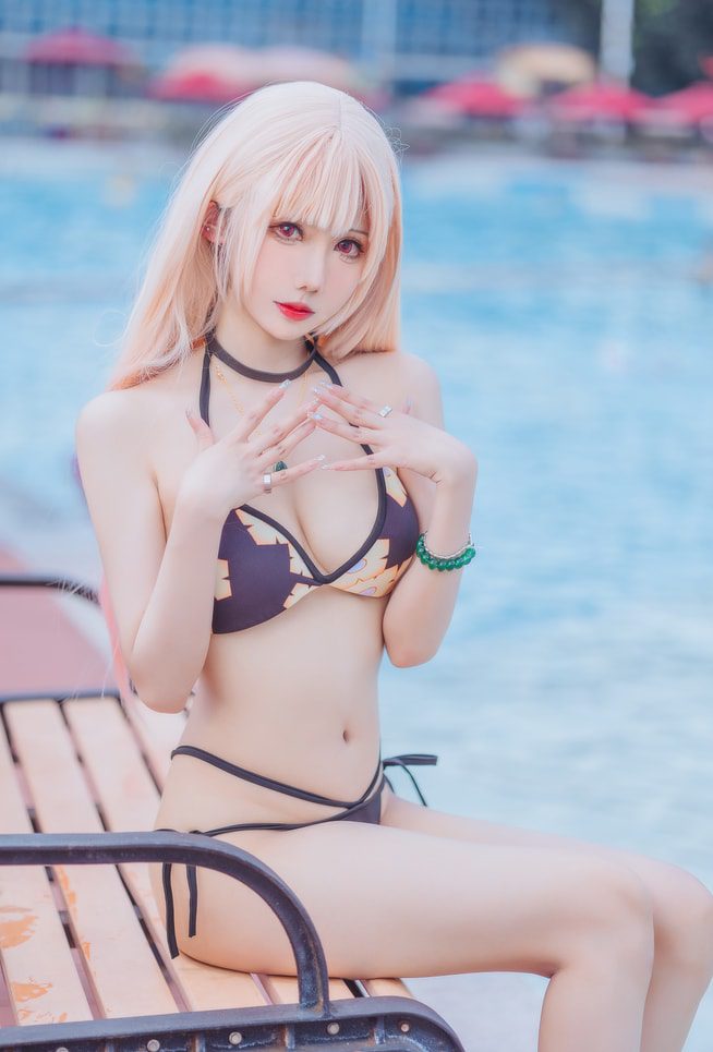 仙女月 – 喜多川泳装[29P-416MB]