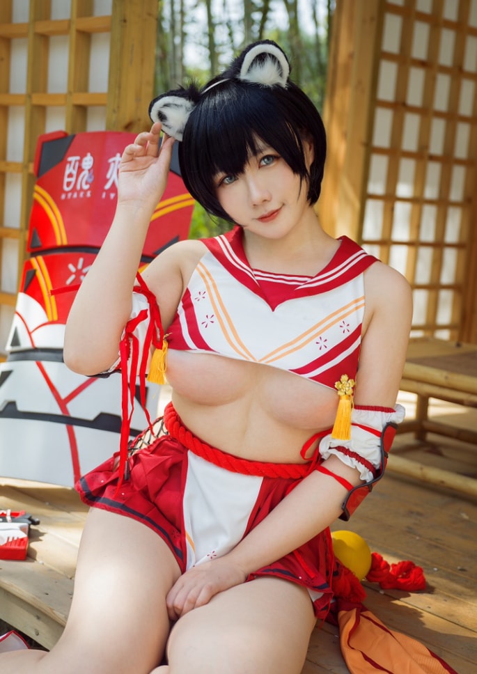 麻花酱 – NO.51 椿 [30P1V-342MB]