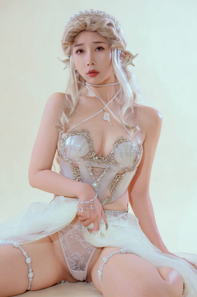 云溪溪 – NO.55 奶桃 珊迦娜·人鱼 [31P-266M]