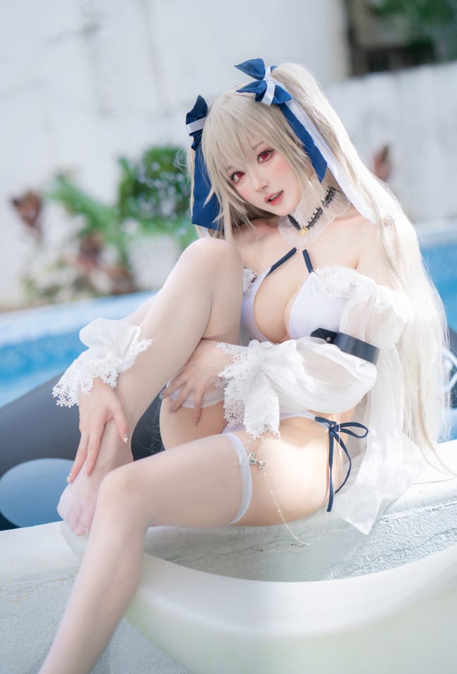 阿包也是兔娘 – NO.080 安克雷奇泳装[36P-304M]