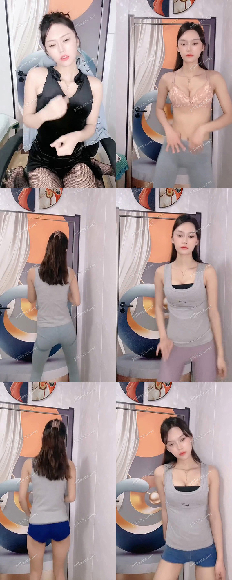 [小姐姐]快手主播小晨晨东北骨感小妹短视频热舞[17V/133.5 MB]