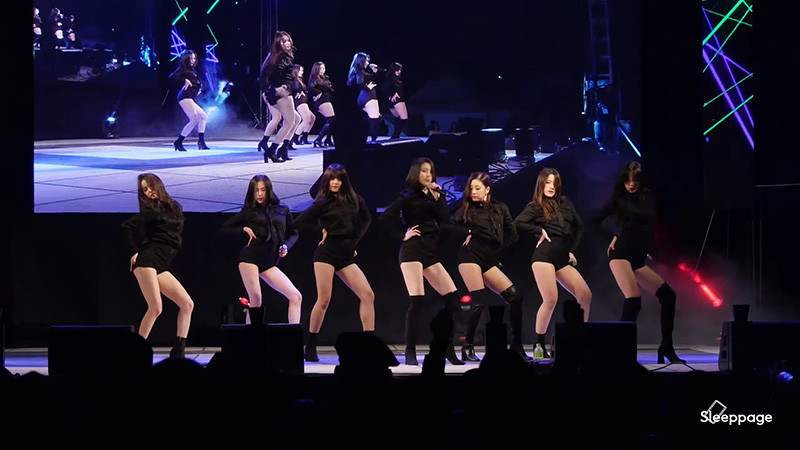 [饭拍]CLC+Blah Blah+SS Dance Performance 180429饭拍40则