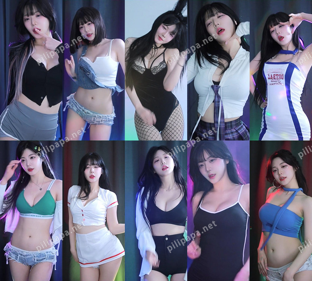 [主播]AfreecaTv韩国BJ p_tilda精选舞蹈合集[62V/9G]