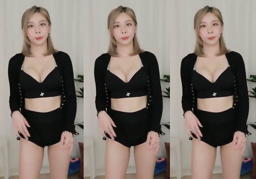 [主播]韩国AfreecaTv主播화사비摩托摇性感抖胸热舞