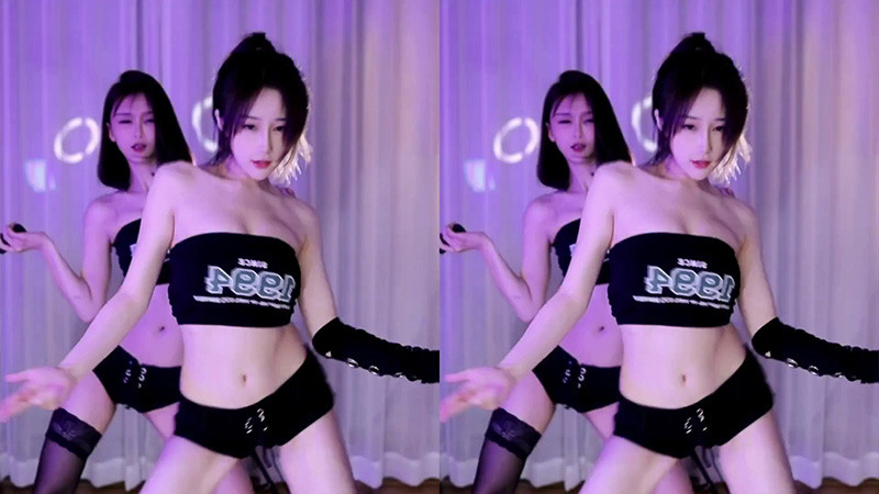 [主播]斗鱼主播奶言艾双人直播热舞