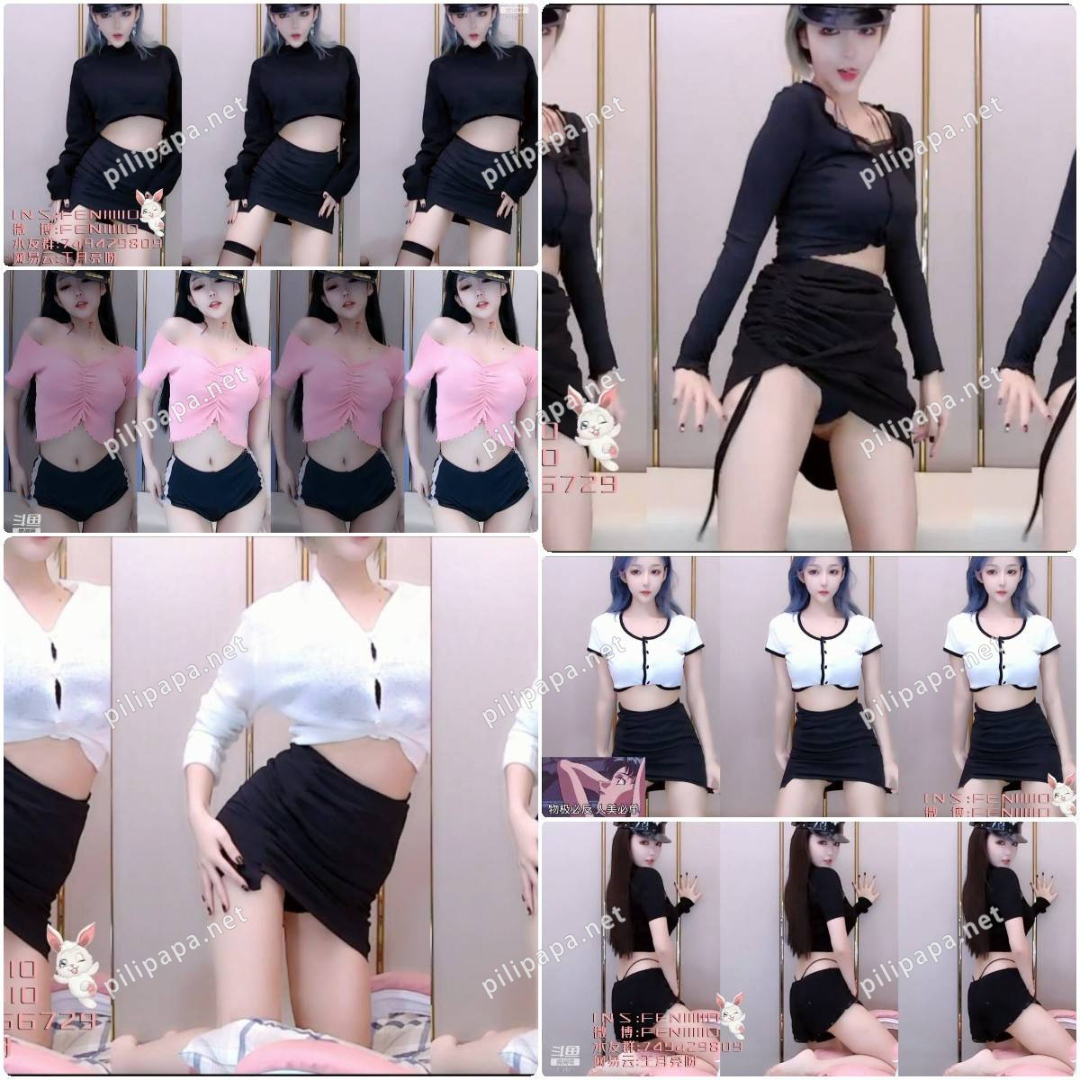 [主播]斗鱼直播小小小月亮精选舞蹈合集[62v/5.5G]