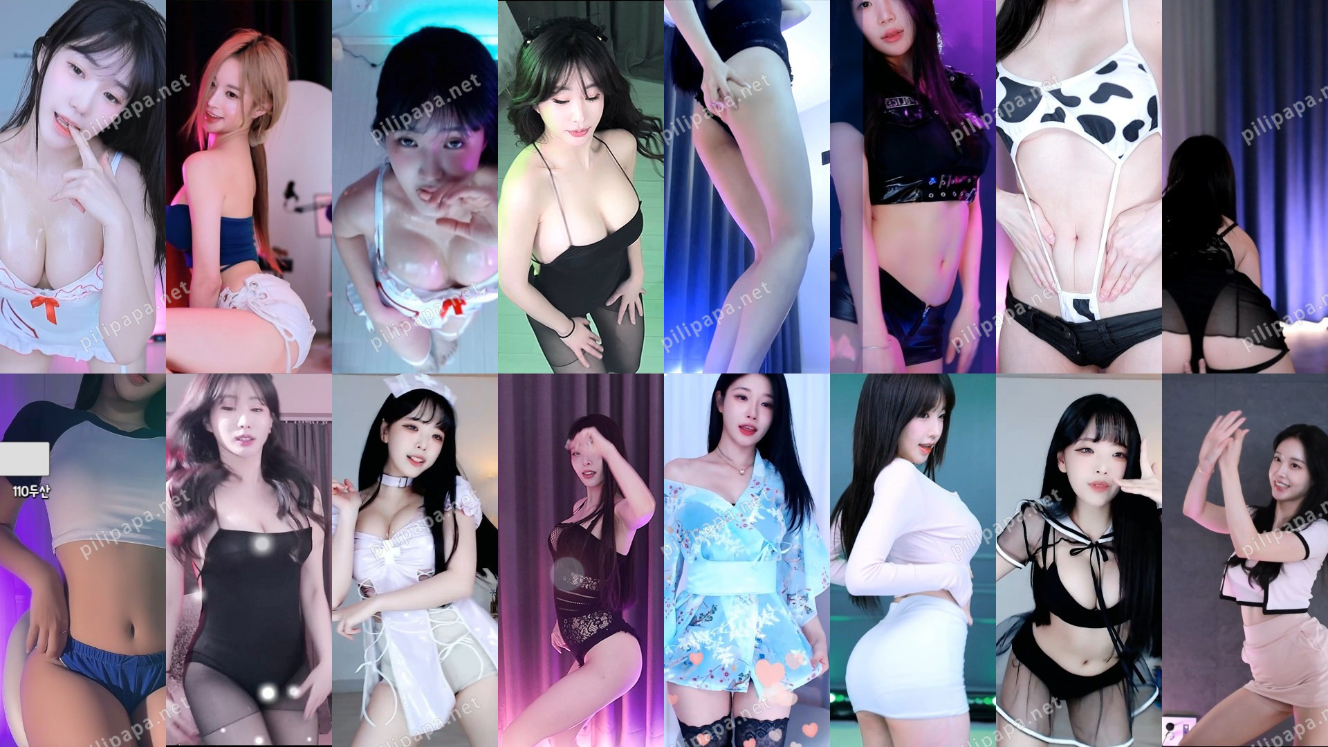 [主播]AfreecaTv韩国BJ 24年2月21日录制舞蹈合集