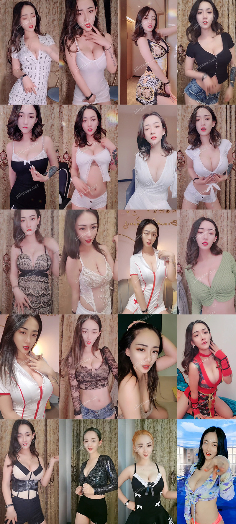 [小姐姐]快手主播一个小球球定制抖胸热舞合集[440V/7.2G]