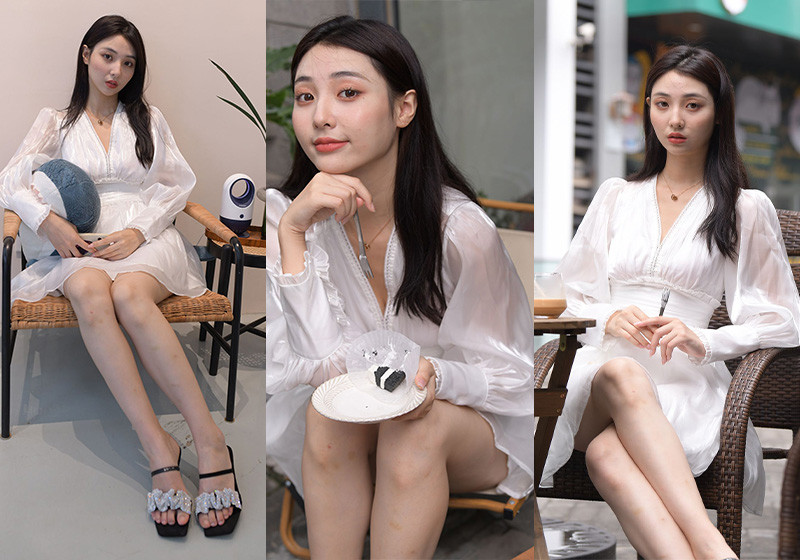 [街拍]845.白裙美女[图片/6.67G]