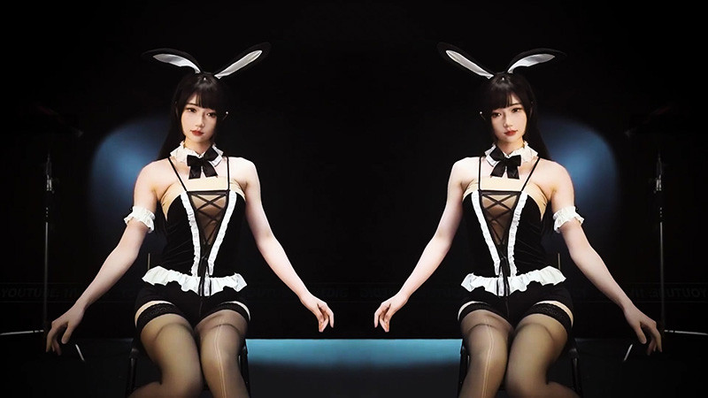 [主播]虎牙主播强徒坏空空兔兔机械舞拜年