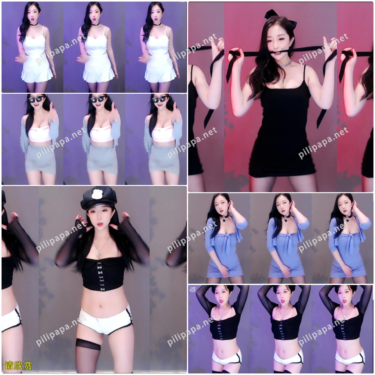 [主播]斗鱼直播曹小鸢舞蹈合集三[94v/28.5G]