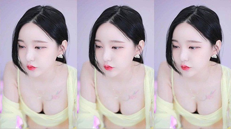 [主播]AfreecaTv韩国BJ丘珍低胸热裤摩托摇性感热舞