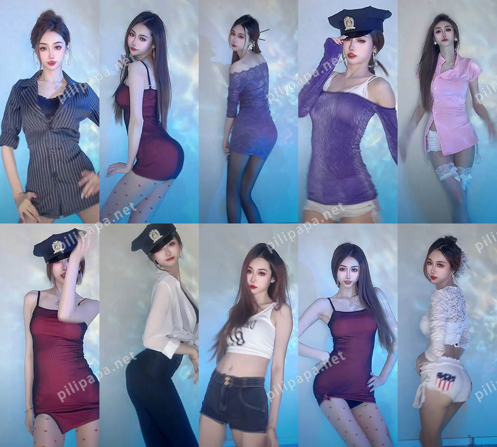 [小姐姐]快手腰腰小可可直播热舞剪辑长腿热裤顶胯[39V/5.2G]