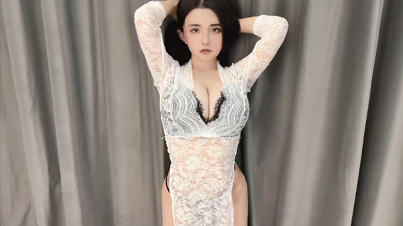 [主播]虎牙直播古阿扎镂空白纱若隐若现[图片/视频]