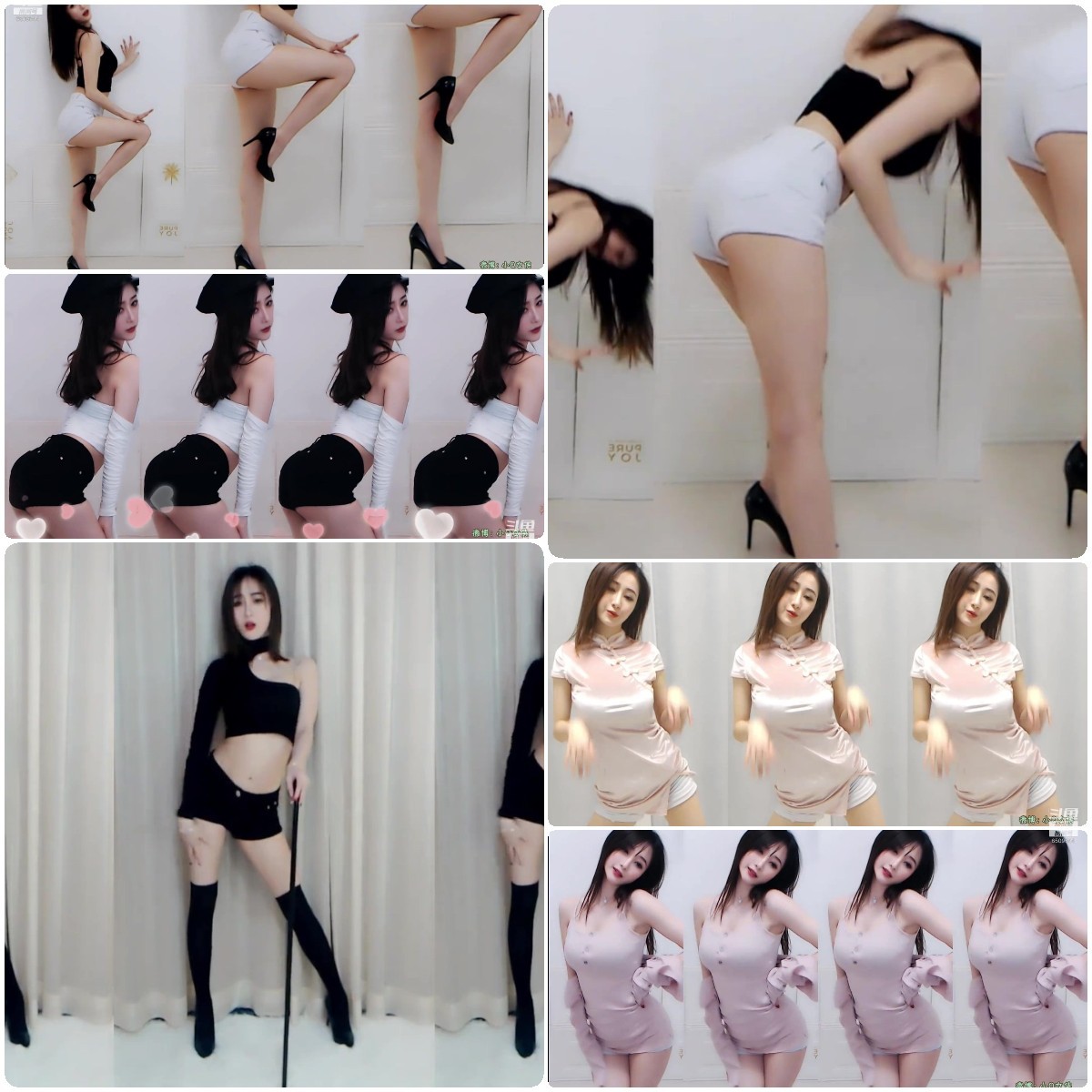 [合集]斗鱼主播小Q女侠舞蹈合集[580v/32G]