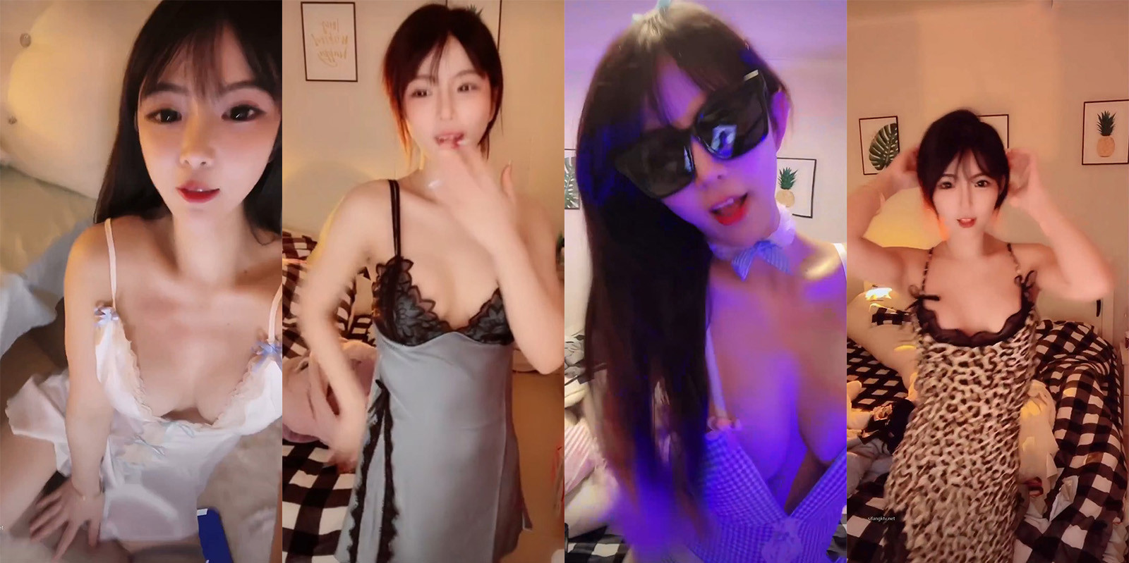 [小姐姐]抖音主播妮好甜睡衣直播集锦[29V/799M]