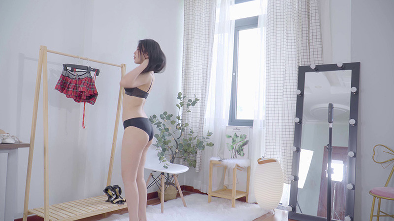 [写真]Lookbook时装秀黑丝超短裙换装