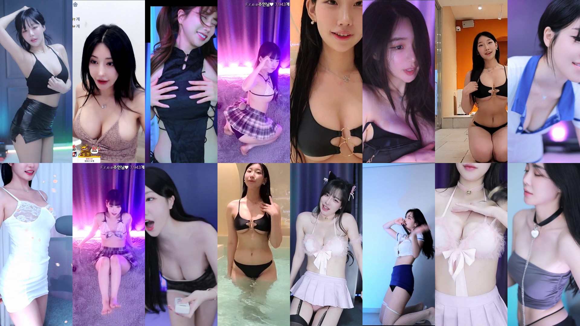 [主播]AfreecaTv韩国BJ 24年7月3录制舞蹈合集