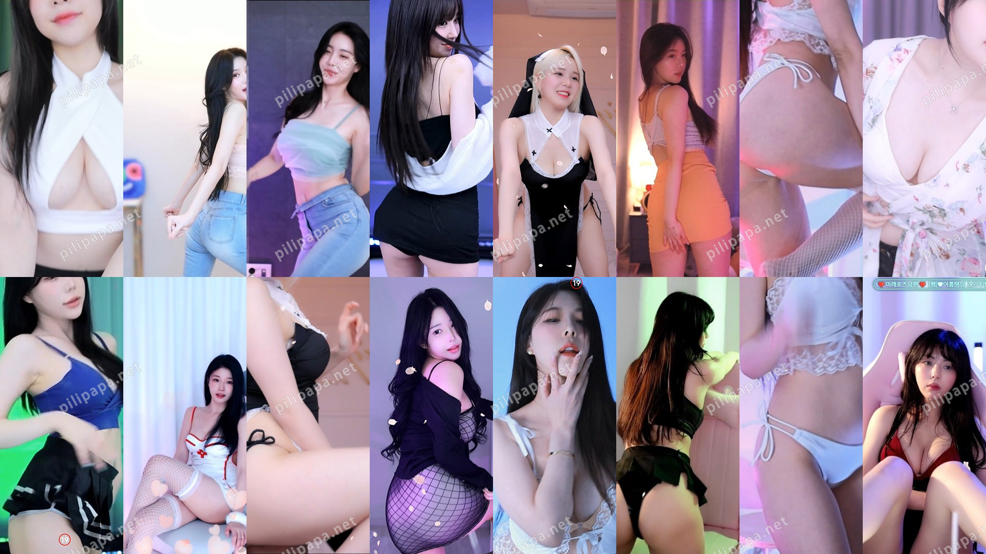 [主播]AfreecaTv韩国BJ 24年2月24日录制舞蹈合集