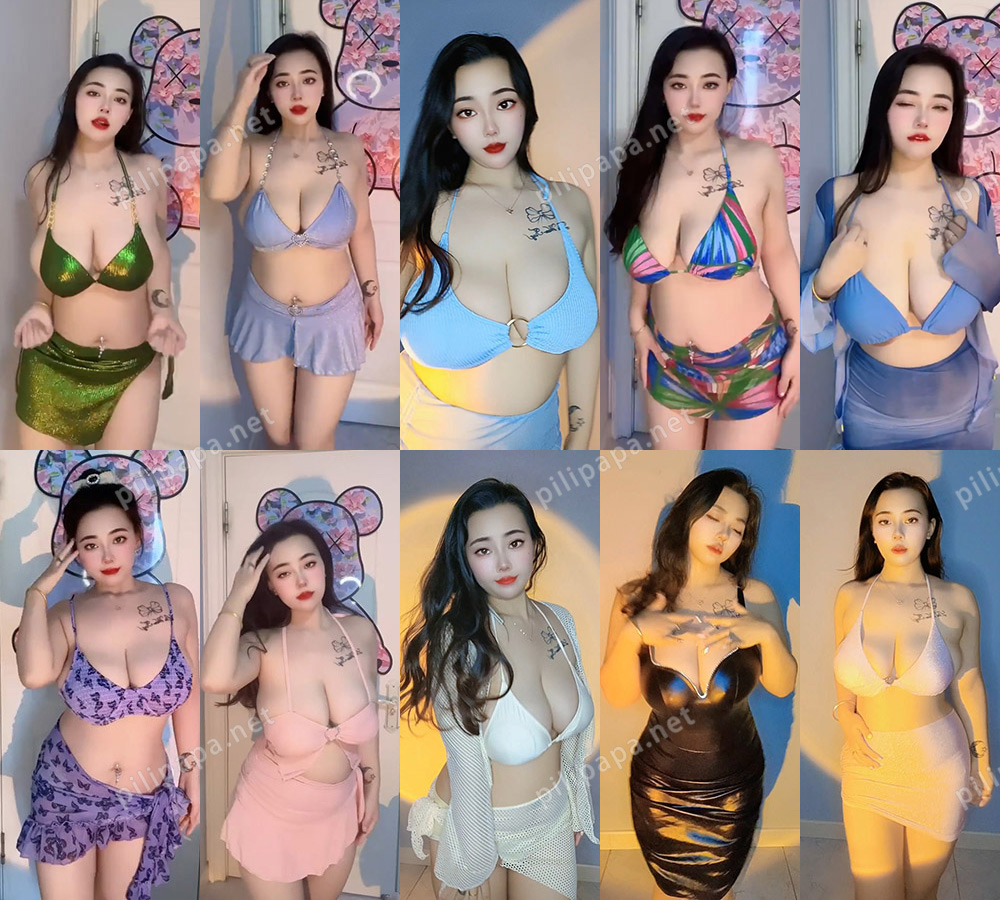 [小姐姐]快手刘貂蝉付费高端定制热舞情趣泳装[68V/678.2M]