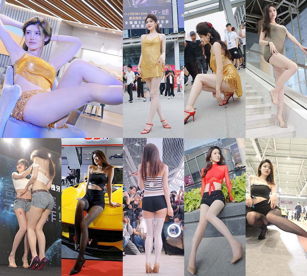 [展会]展会车模小乌苏Tina性感身材妖娆多姿[21V/4.9G]