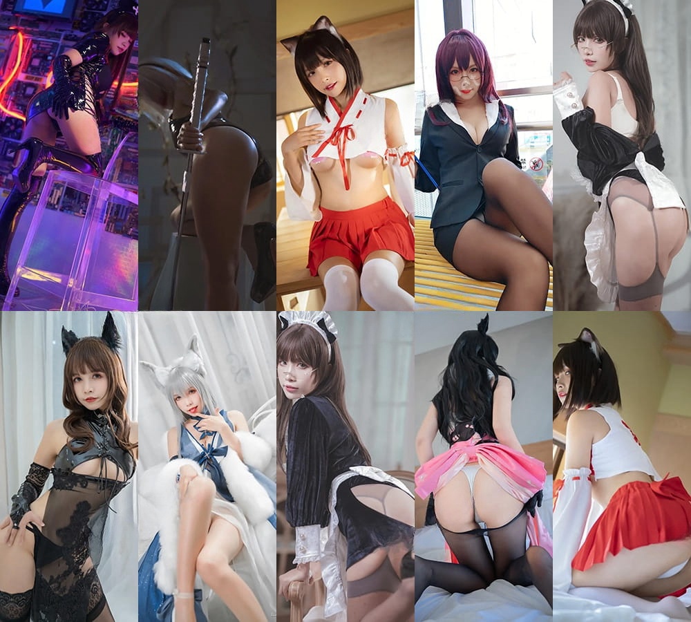 [COSER]微博COSER Neko-薇薇系列合集&随包视频[13套/2.7G]