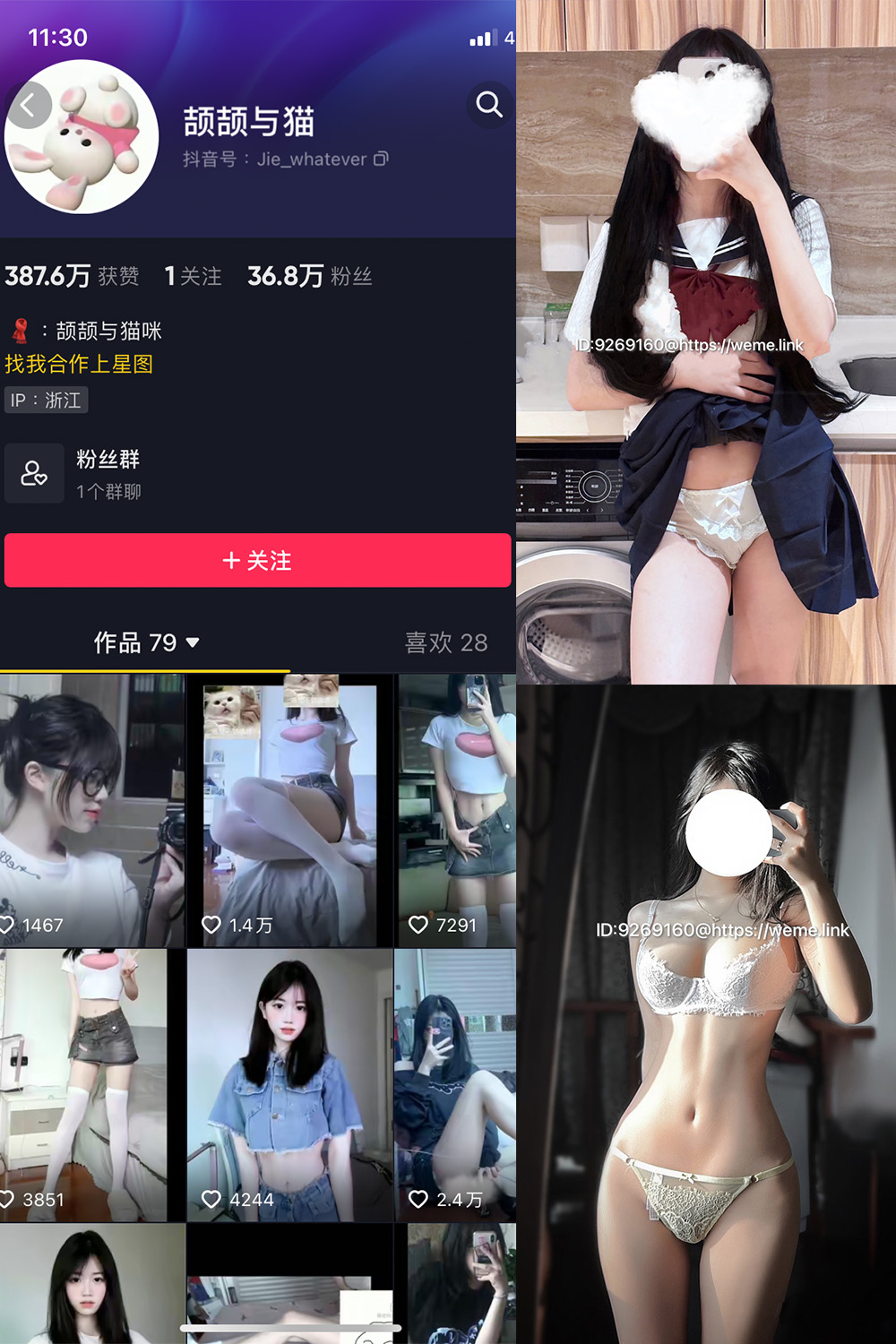 颉颉与猫 微密圈 NO.002期