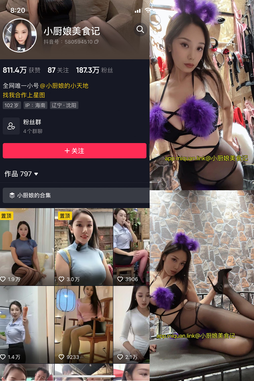 小厨娘美食记 微密圈 NO.030期 最新至：2023.11.07