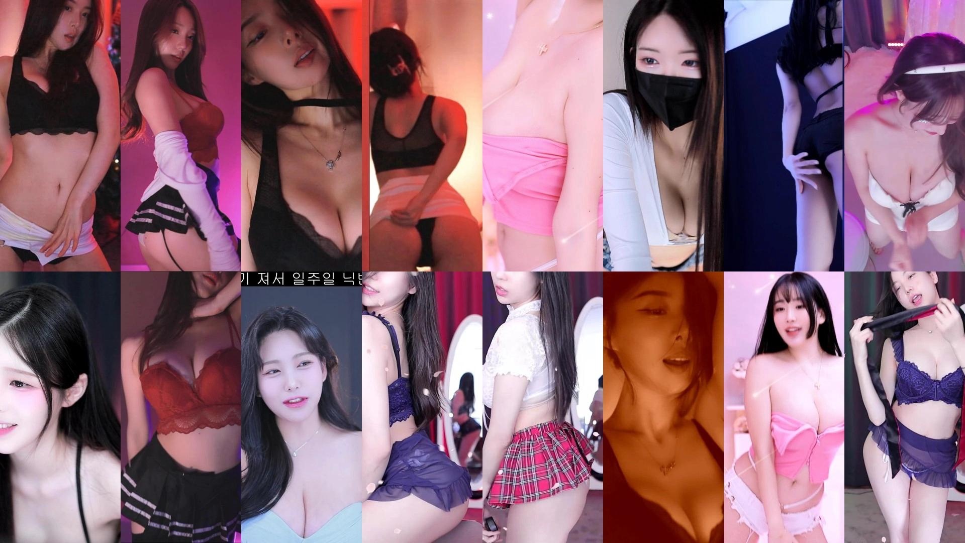 [主播]AfreecaTv韩国BJ 2025月1月8日录制舞蹈合集