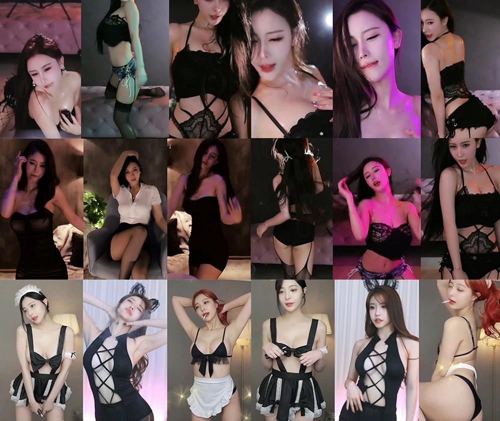 [主播]虎牙直播韩国直播无水热舞混剪8则