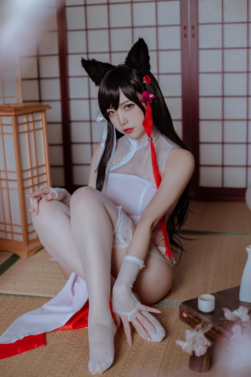 二佐Nisa – NO.196 犬之眷 碧蓝航线 爱宕 旗袍