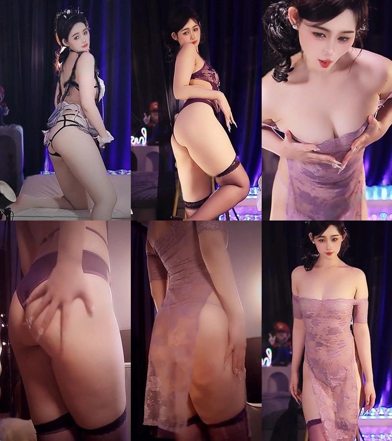 [主播]虎牙夏沫吃饱饱付费群定制热舞情趣8分47