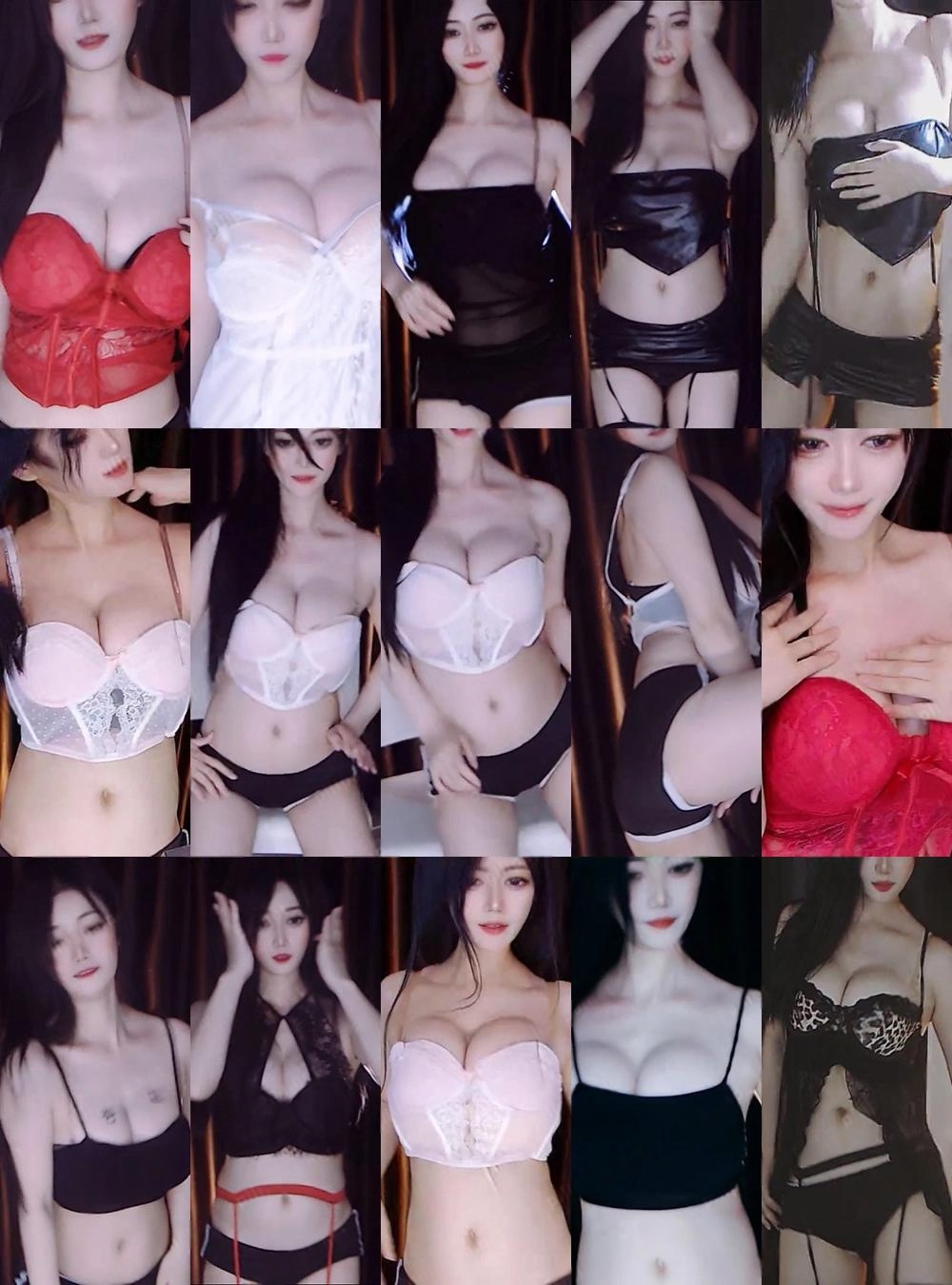 [主播]漂漂直播热舞初羽25年1-3月精选抖胸热舞合集