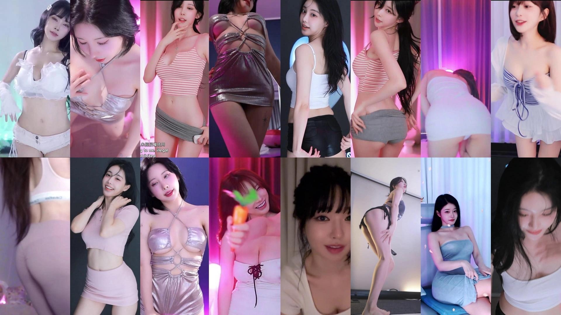 [主播]Sooplive韩国BJ 2025年6月21日录制舞蹈合集