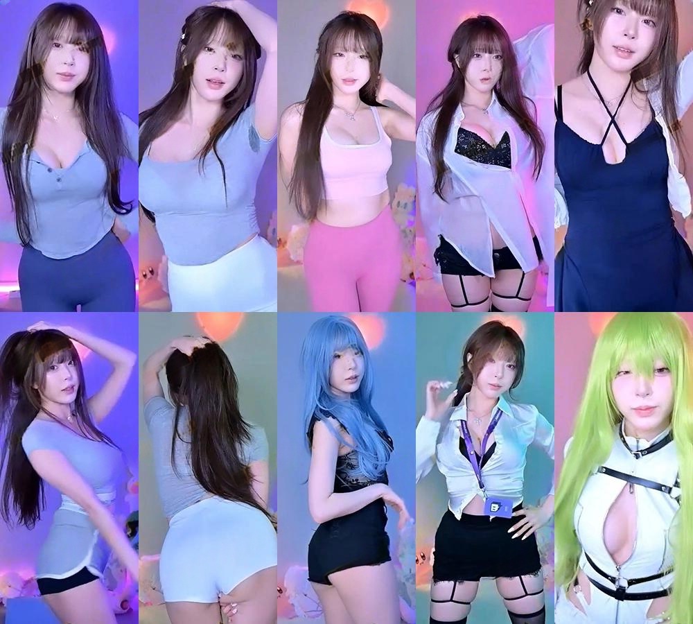 [主播]Sooplive韩国BJ丽塔25年5月精选舞蹈合集