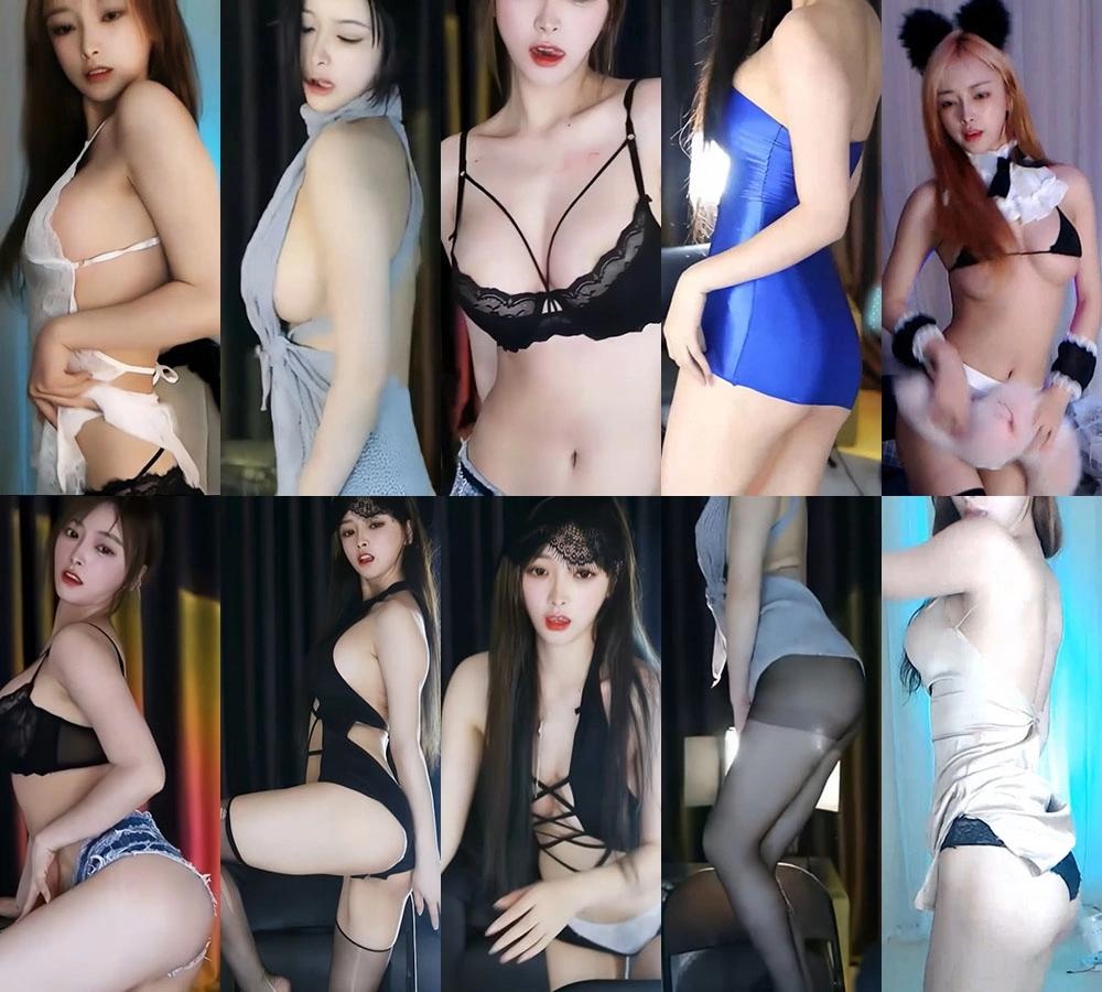 [主播]斗鱼直播是薇薇吖/月薇薇付费群定制+直播热舞无水收藏合集二