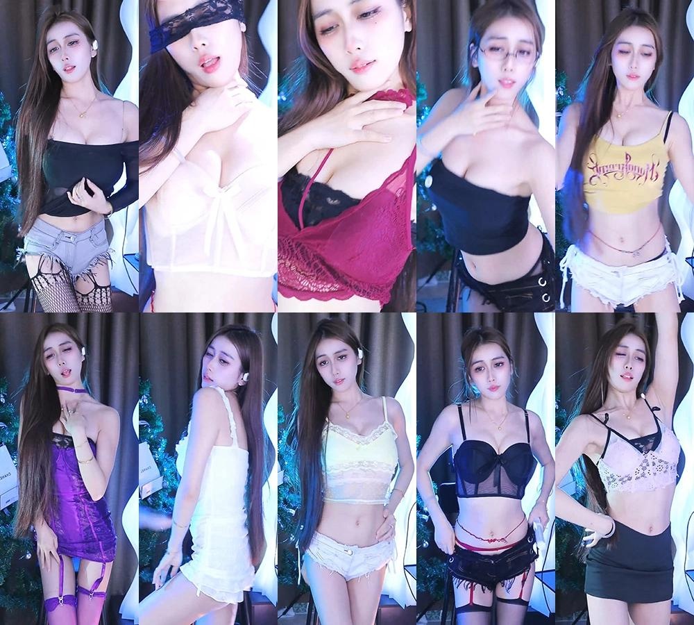 [主播]花猫直播莫死猪精选舞蹈合集