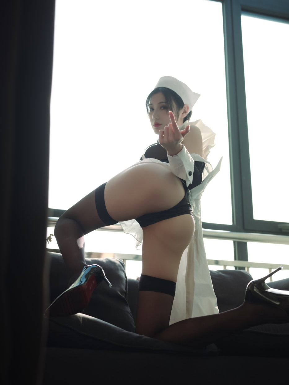 一米八的大梨子 NO.26 吊带袜女仆预览图 2 一米八的大梨子 NO.26 吊带袜女仆预览图 2