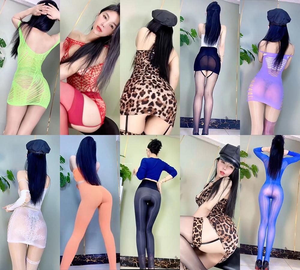 [小姐姐]快手主播垚亦吖/你的菜付费定制会员瑜伽裤热舞