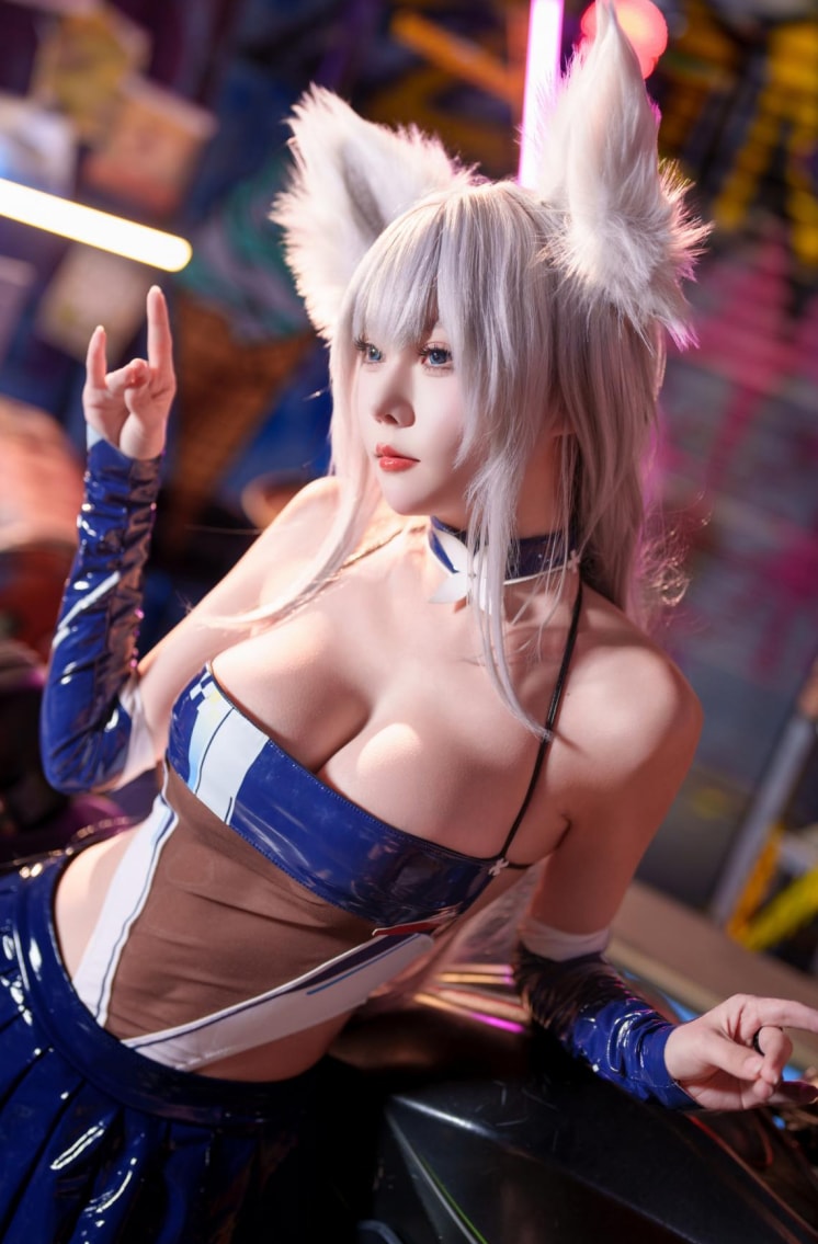 香草喵露露 NO.065 信浓赛车