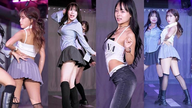 [饭拍]韩国女团ABRY饭拍秀 拍摄日期20240728