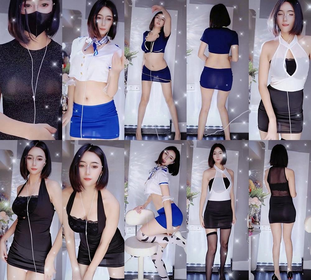 [主播]微信紫月公主精选直播热舞合集