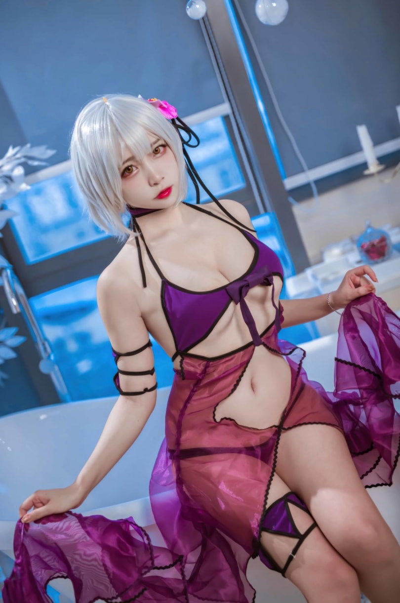 二佐Nisa – NO.205 FATE-黑贞水着