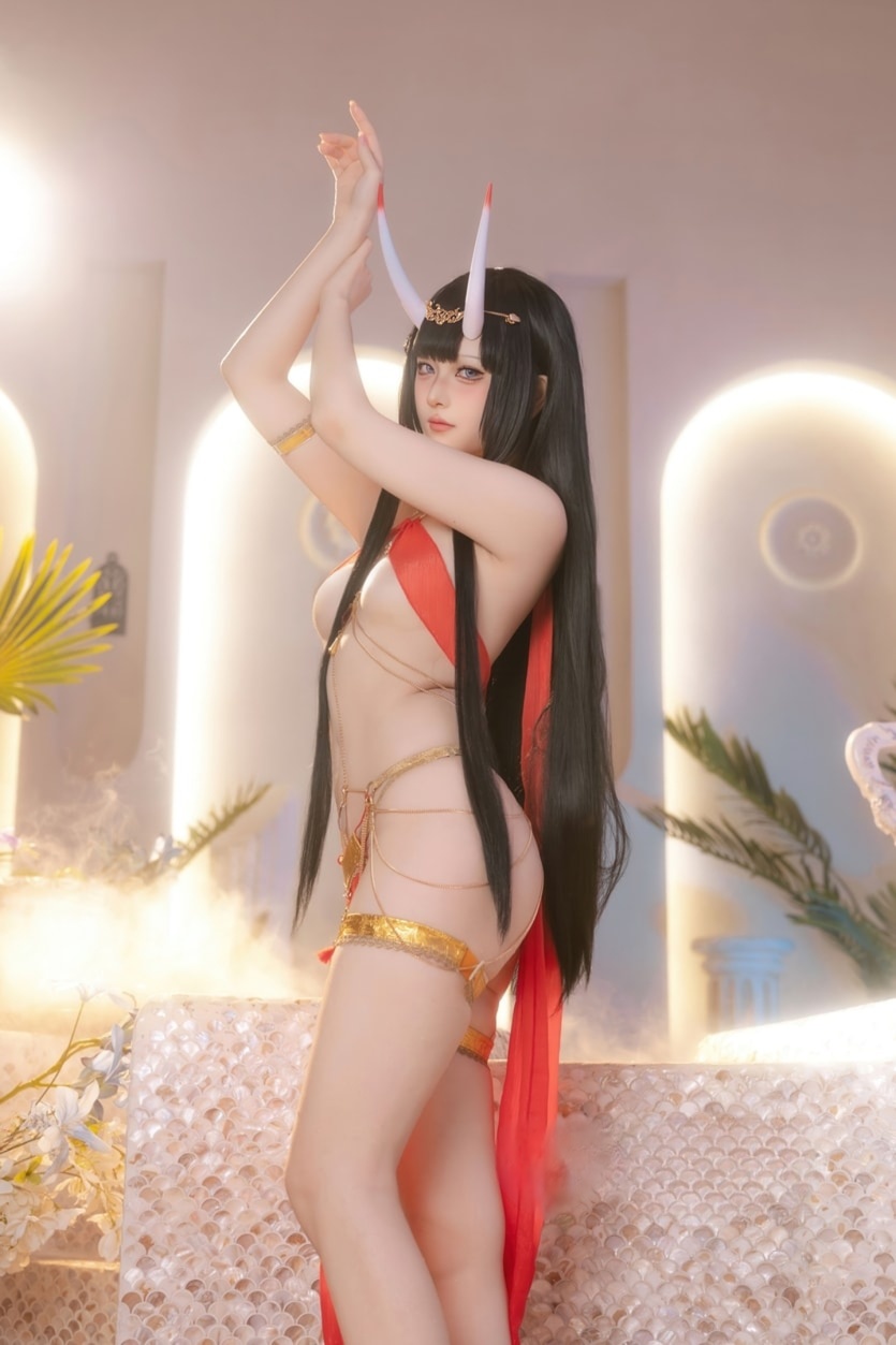 屿鱼 NO.078 碧蓝航线 能代 赤纱浴影