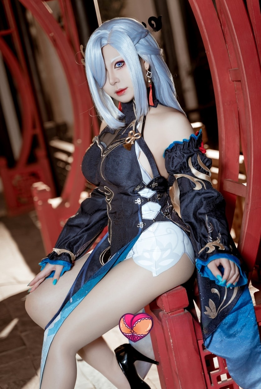 虎森森 NO.049 原神 申鹤 冷花幽露