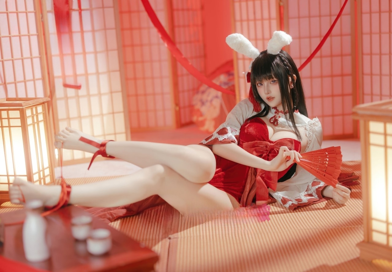 屿鱼 NO.085 碧蓝航线 大山·祈愿的巫女兔预览图 1 屿鱼 NO.085 碧蓝航线 大山·祈愿的巫女兔预览图 1