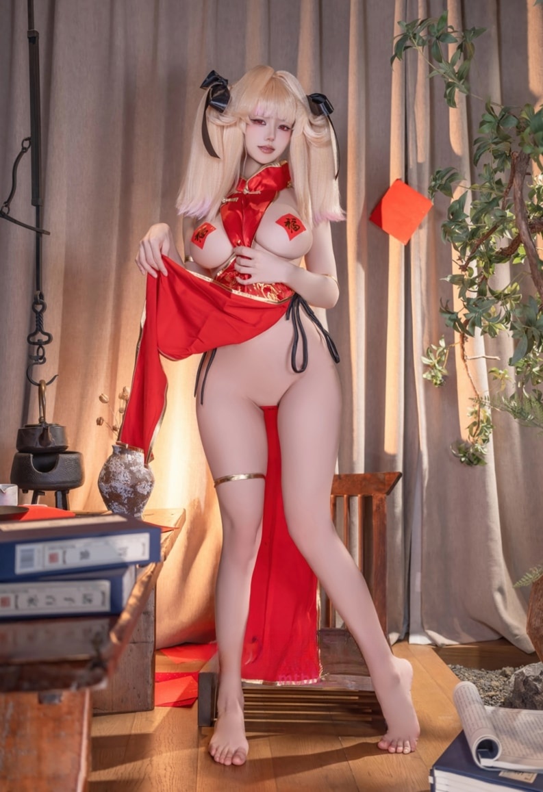 小仓千代w – NO.130 新春旗袍