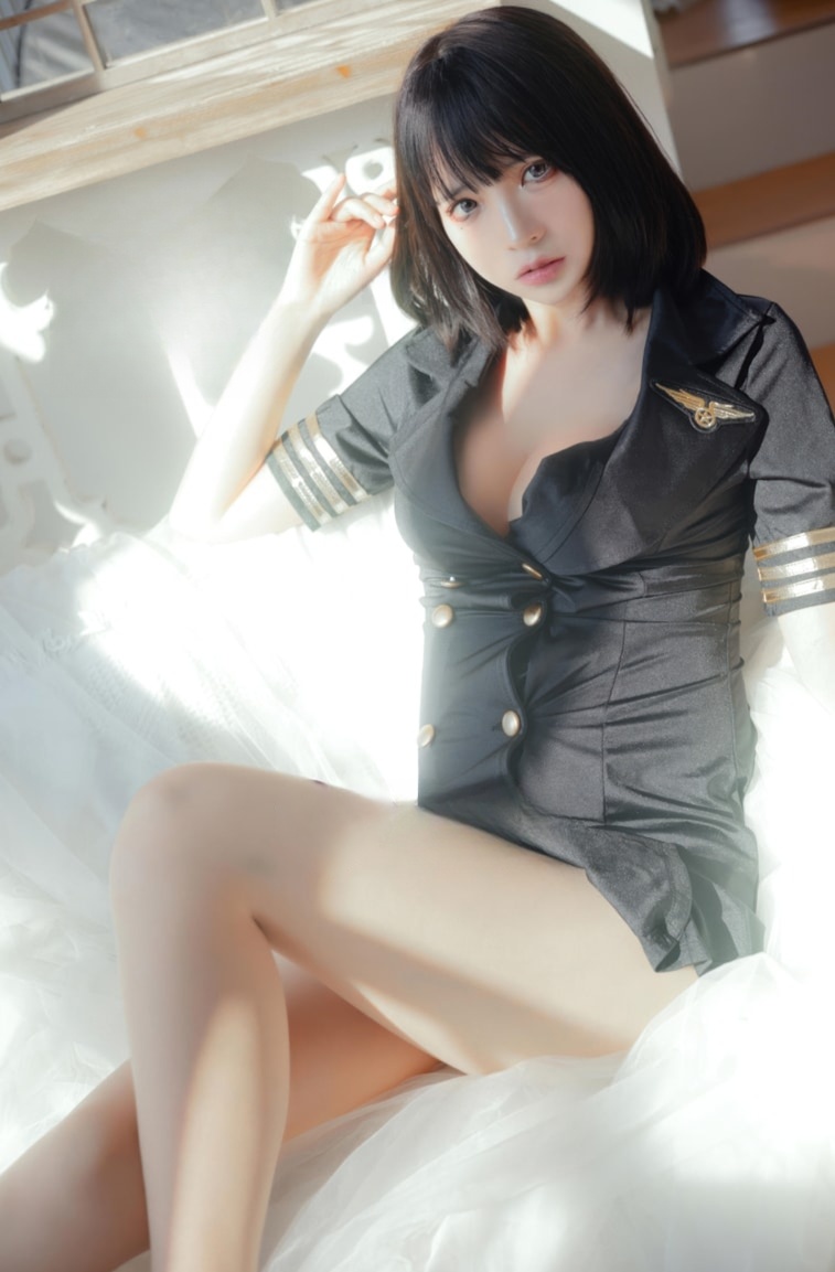 疯猫ss – NO.190 黑色制服